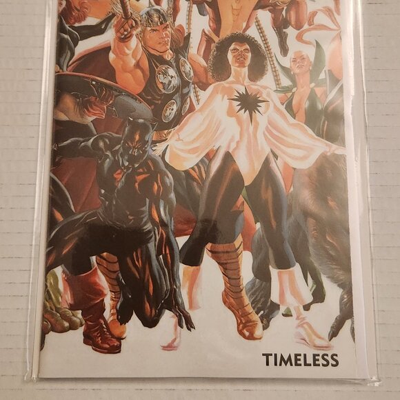 Timeless #1C (2023) Marvel Comics, 1st Cameo App James Stark as Iron Man, NM - Picture 14 of 14
